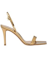 Gianvito Rossi - Ribbon Open Toe Sandals - Lyst