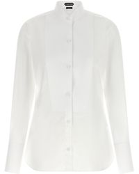 Tom Ford - Cotton Tuxedo Shirt - Lyst