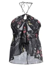 Isabel Marant - Halter Tie Sleeveless Top - Lyst