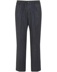 Ami Paris - Elasticated Waist Pants - Lyst