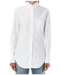Thom Browne - Oxford Button-Up Shirt - Lyst