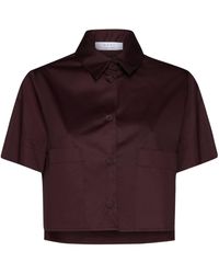 Kaos - Button-Up Short Sleeve Top - Lyst