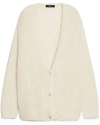 Weekend by Maxmara - V-Neck Long-Sleeved Cardigan - Lyst