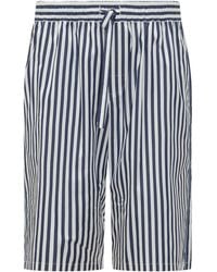 Dolce & Gabbana - Drawstring Striped Shorts - Lyst