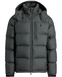 Polo Ralph Lauren - Logo Embroidered Quilted Hooded Down Jacket - Lyst