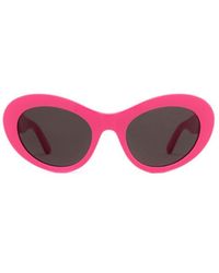 Balenciaga - Eyewear Cat-Eye Frame Sunglasses - Lyst