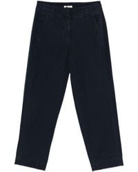 Woolrich - Poplin Tapered Trousers - Lyst