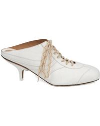 Dries Van Noten - 60Mm Lace-Up Mules - Lyst