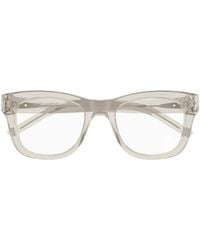 Saint Laurent - Eyewear Square Frame Glasses - Lyst
