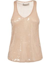 GIUSEPPE DI MORABITO - Round Neck Sleeveless Vest - Lyst