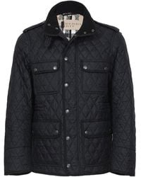 Burberry - Diamond-Shaped Casual Jacket - Lyst