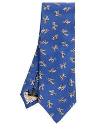 Paul Smith - All-Over Dog Motif Tie - Lyst