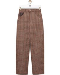 Loewe - Belt Loop Casual Pants - Lyst