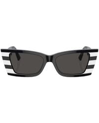Jimmy Choo - Eyewear Cat-Eye Frame Sunglasses - Lyst