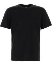 ZEGNA - Short-Sleeved Crewneck T-Shirt - Lyst