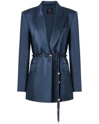 Pinko - Carillon Belted Jacket - Lyst