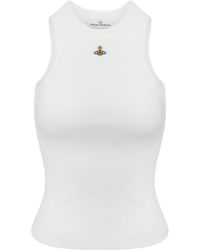 Vivienne Westwood - 90S Ribbed Tank Top - Lyst