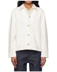 A.P.C. - Nikkie Denim Jacket - Lyst