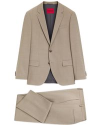 BOSS - Two-Piece Long-Sleeved Suit - Lyst