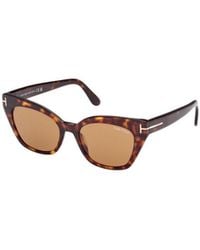 Tom Ford - Eyewear Cat-Eye Frame Sunglasses - Lyst