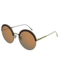 Bottega Veneta - Logo Details Sunglasses - Lyst