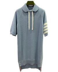 Thom Browne - Drawstring Short-Sleeved Dress - Lyst