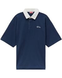 KENZO - Varsity Relax Polo Shirt - Lyst