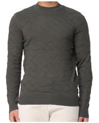 ARMANI EXCHANGE - Long-Sleeved Knitted Shirt - Lyst