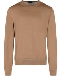 Tom Ford - Crewneck Knitted Top - Lyst