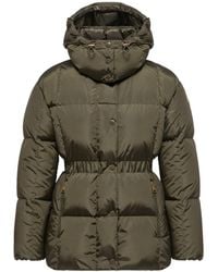 Moncler - Agneux Hooded Short Down Jacket - Lyst
