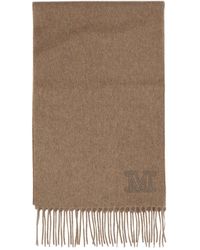 Max Mara - Wsdalia Fringed Edge Scarf - Lyst