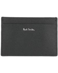 Paul Smith - Textured Card Holder Wallet - Lyst