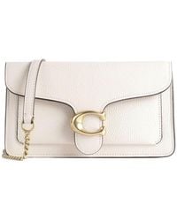 COACH - Tabby Logo Plaque Chain-Linked Crossbody Bag - Lyst