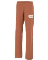 MM6 by Maison Margiela - Patch-Detail Drawstring Trousers - Lyst