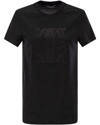 Max Mara - Crewneck Short-Sleeved T-Shirt - Lyst