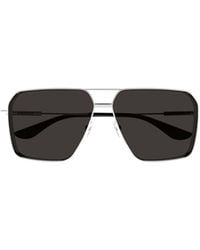 McQueen - Logo Detail Sunglasses - Lyst