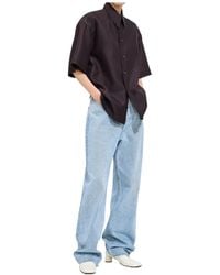 Bottega Veneta - Sky Bleached Wide Leg Jeans - Lyst
