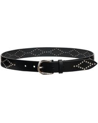 Isabel Marant - Studded Buckle Belt - Lyst