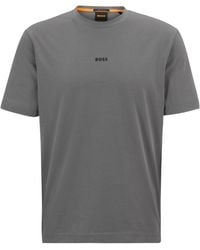 BOSS - Logo Crew-Neck T-Shirt - Lyst