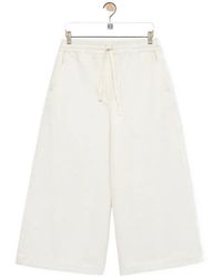 Loewe - Cropped Trousers - Lyst