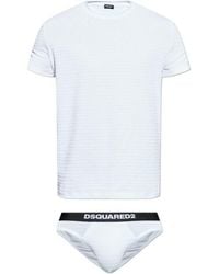 DSquared² - Short-Sleeve T-Shirt And Briefs Set - Lyst
