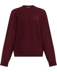 DSquared² - Logo Crew Neck Knitted Sweater - Lyst