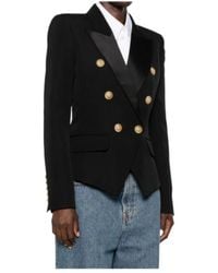 Balmain - Long-Sleeve Casual Jacket - Lyst