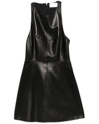 Givenchy - Sleeveless Leather Mini Dress - Lyst
