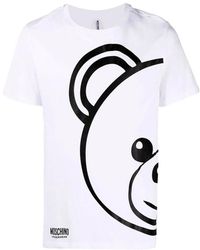 Moschino - Logo Short-Sleeved T-Shirt - Lyst