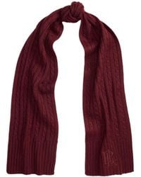Ralph Lauren - Knitted Long Scarf - Lyst