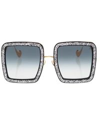 Anna Karin Karlsson - Square Frame Sunglasses - Lyst