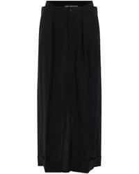 Junya Watanabe - Pleated-Detail Skirt With A Rolled Hem - Lyst