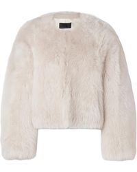 Nili Lotan - Elan Short Fur Coat - Lyst