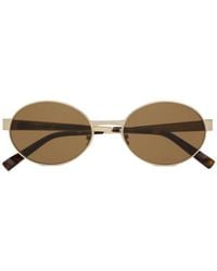 Saint Laurent - Eyewear Sl 692 Round Frame Sunglasses - Lyst